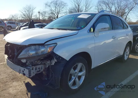 2012 Lexus Rx 350 из США, поврежденный, VIN 2T2BK1BA5CC127881